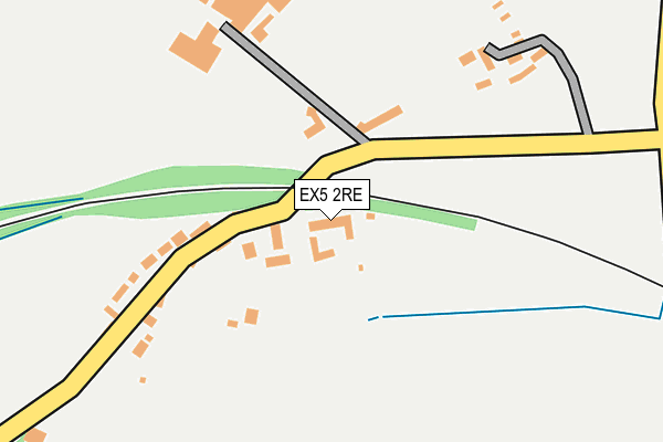 EX5 2RE map - OS OpenMap – Local (Ordnance Survey)