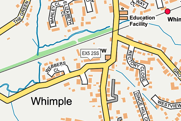 EX5 2SS map - OS OpenMap – Local (Ordnance Survey)