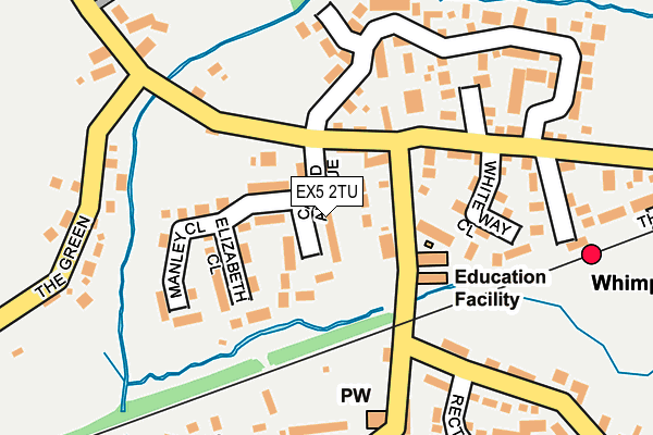 EX5 2TU map - OS OpenMap – Local (Ordnance Survey)