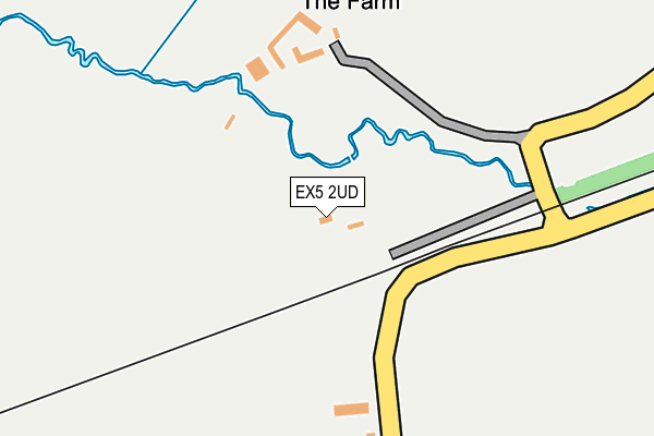 EX5 2UD map - OS OpenMap – Local (Ordnance Survey)