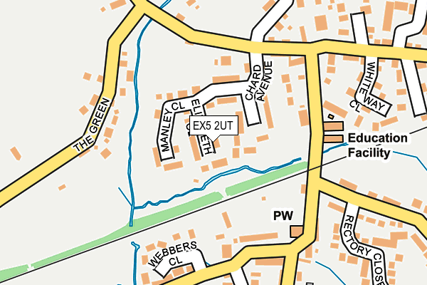 EX5 2UT map - OS OpenMap – Local (Ordnance Survey)