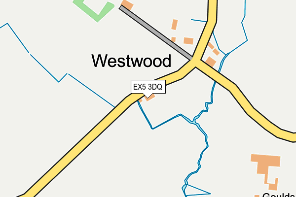 EX5 3DQ map - OS OpenMap – Local (Ordnance Survey)