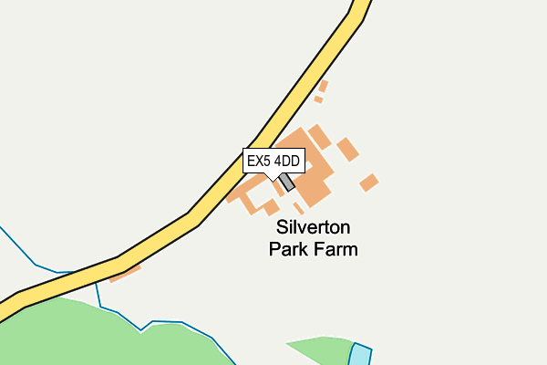 EX5 4DD map - OS OpenMap – Local (Ordnance Survey)
