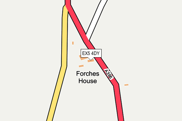 EX5 4DY map - OS OpenMap – Local (Ordnance Survey)