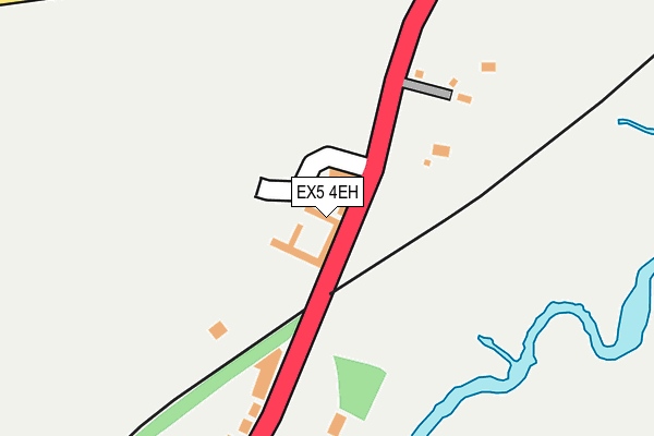 EX5 4EH map - OS OpenMap – Local (Ordnance Survey)
