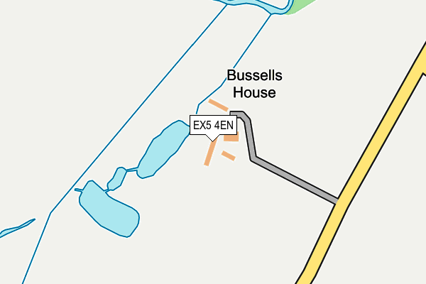 EX5 4EN map - OS OpenMap – Local (Ordnance Survey)