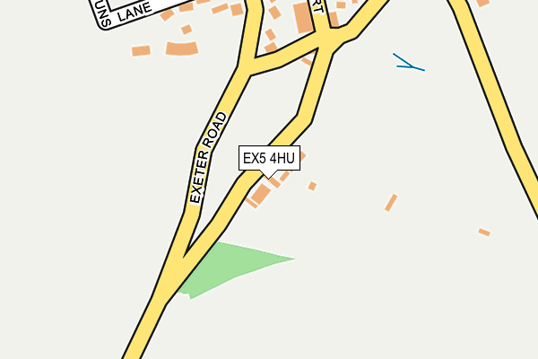 EX5 4HU map - OS OpenMap – Local (Ordnance Survey)