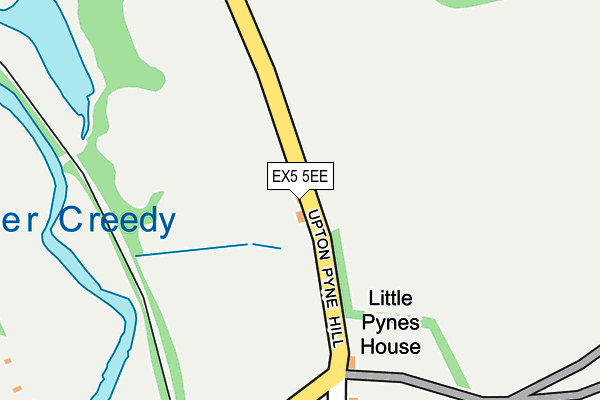 EX5 5EE map - OS OpenMap – Local (Ordnance Survey)