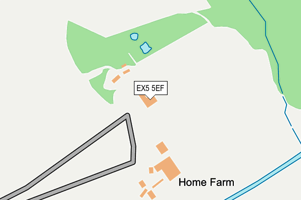 EX5 5EF map - OS OpenMap – Local (Ordnance Survey)