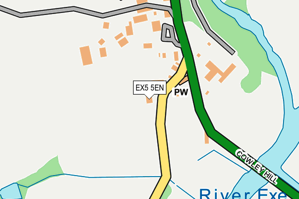 EX5 5EN map - OS OpenMap – Local (Ordnance Survey)