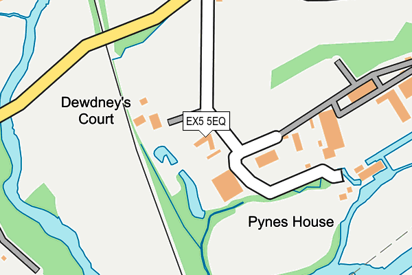 EX5 5EQ map - OS OpenMap – Local (Ordnance Survey)