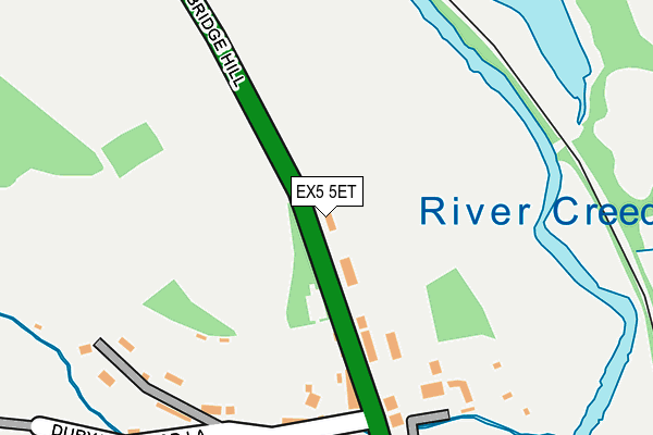 EX5 5ET map - OS OpenMap – Local (Ordnance Survey)