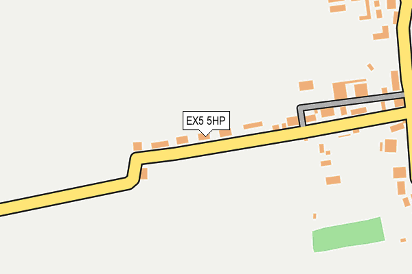 EX5 5HP map - OS OpenMap – Local (Ordnance Survey)