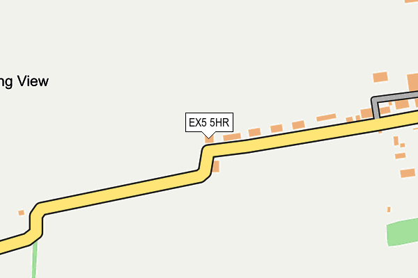 EX5 5HR map - OS OpenMap – Local (Ordnance Survey)