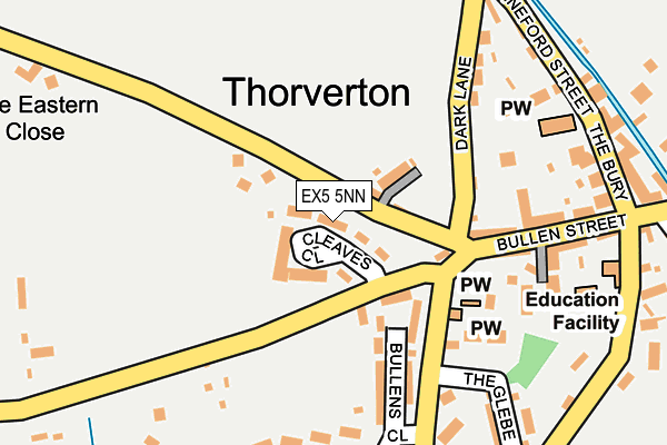 EX5 5NN map - OS OpenMap – Local (Ordnance Survey)