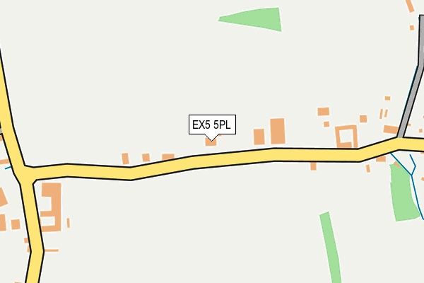 EX5 5PL map - OS OpenMap – Local (Ordnance Survey)