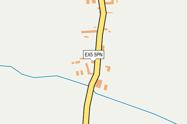 EX5 5PN map - OS OpenMap – Local (Ordnance Survey)