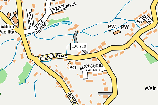 Map of RAE CONSULTING LIMITED at local scale