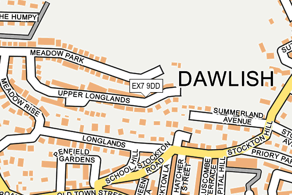 EX7 9DD map - OS OpenMap – Local (Ordnance Survey)