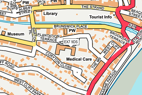 Map of SOUTHERN HEALTHCARE (WESSEX) LTD at local scale