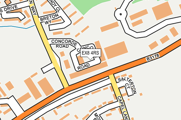 Map of LITTLE ORANGE HOMES LTD at local scale