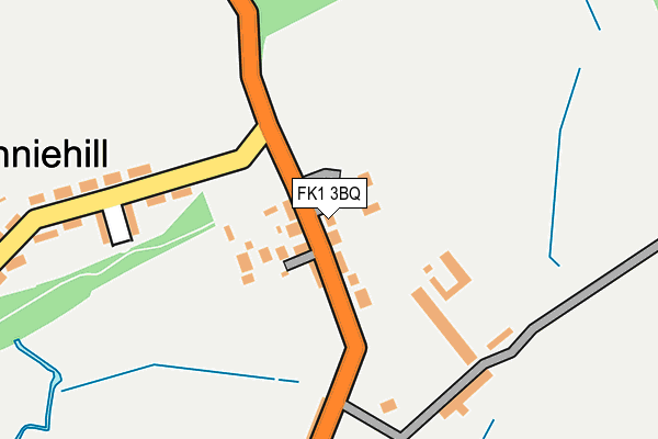 FK1 3BQ map - OS OpenMap – Local (Ordnance Survey)