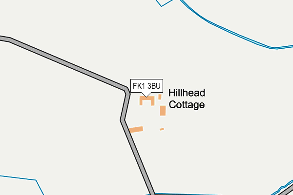 FK1 3BU map - OS OpenMap – Local (Ordnance Survey)