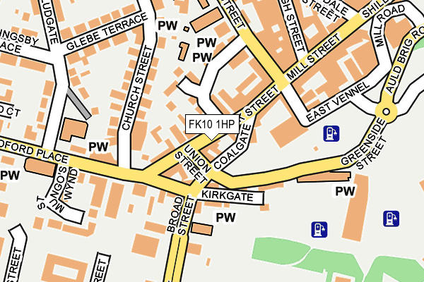Map of BATHGATE CINEMA LIMITED at local scale