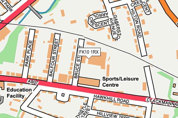 Map of CASTLETON EVENTS LTD at local scale