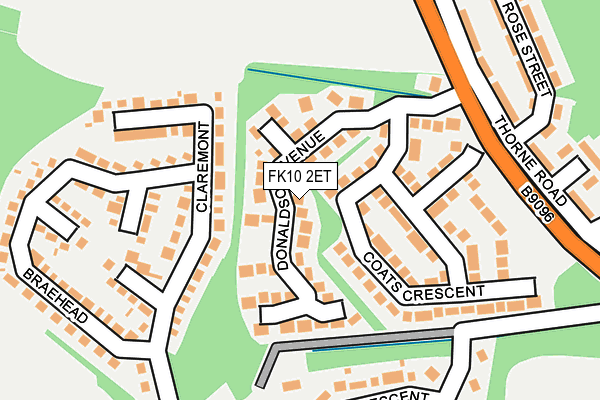 FK10 2ET map - OS OpenMap – Local (Ordnance Survey)