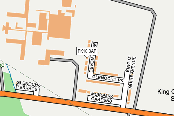 Map of CD TECH LTD at local scale