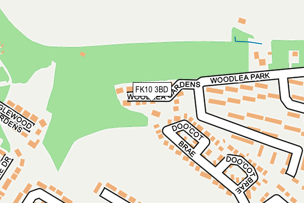 Map of W KERR SERVICES LIMITED at local scale