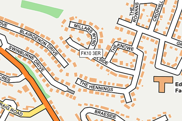 FK10 3ER map - OS OpenMap – Local (Ordnance Survey)