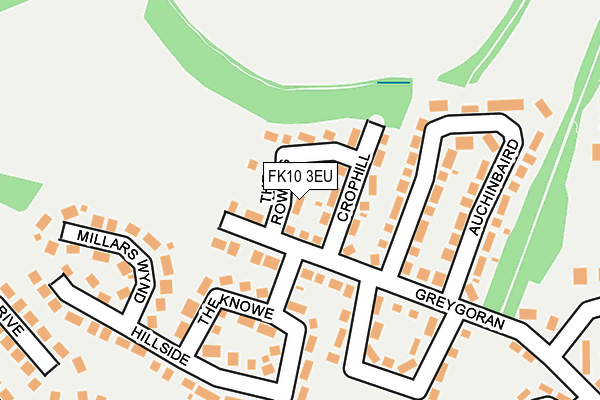 FK10 3EU map - OS OpenMap – Local (Ordnance Survey)