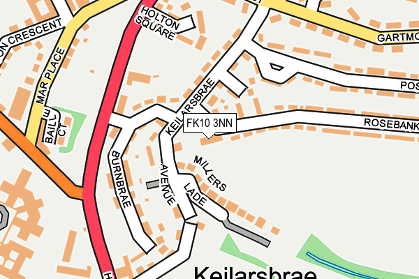 FK10 3NN map - OS OpenMap – Local (Ordnance Survey)