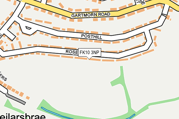 FK10 3NP map - OS OpenMap – Local (Ordnance Survey)