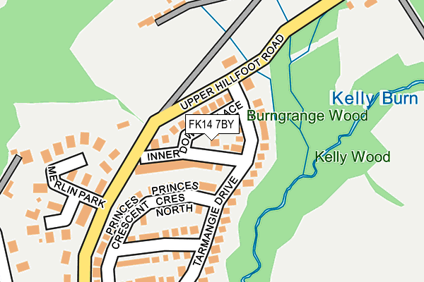 Map of FOTHERINGAY SOFTWARE LIMITED at local scale