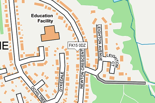 Map of REAY DUNLOP LIMITED at local scale