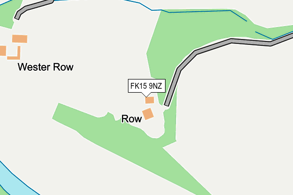 FK15 9NZ map - OS OpenMap – Local (Ordnance Survey)