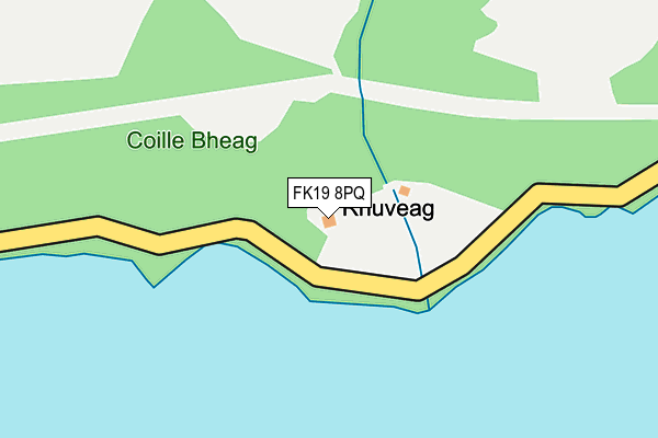 FK19 8PQ map - OS OpenMap – Local (Ordnance Survey)