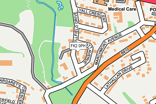 Map of MILLGREEN CONSULTING LTD. at local scale