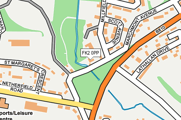 FK2 0PP map - OS OpenMap – Local (Ordnance Survey)
