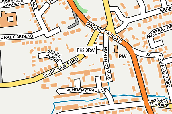 Map of EXITUS LIMITED at local scale