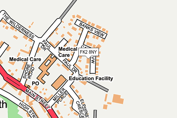 Map of COSMIC ACCOUNTANCY SERVICES LIMITED at local scale
