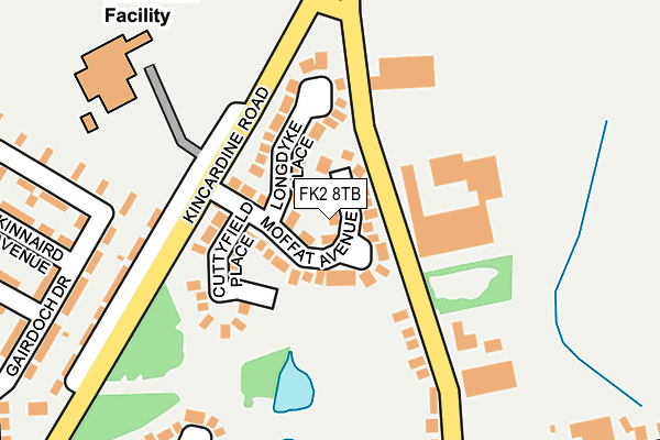 FK2 8TB map - OS OpenMap – Local (Ordnance Survey)