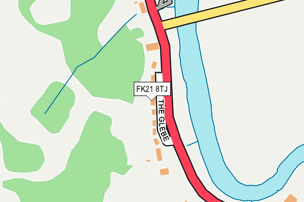 FK21 8TJ map - OS OpenMap – Local (Ordnance Survey)