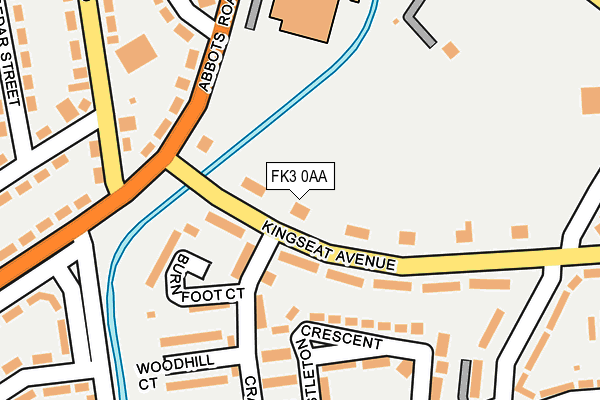 FK3 0AA map - OS OpenMap – Local (Ordnance Survey)