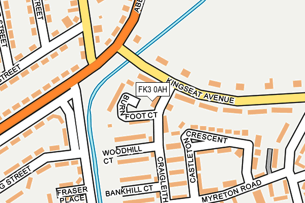 FK3 0AH map - OS OpenMap – Local (Ordnance Survey)