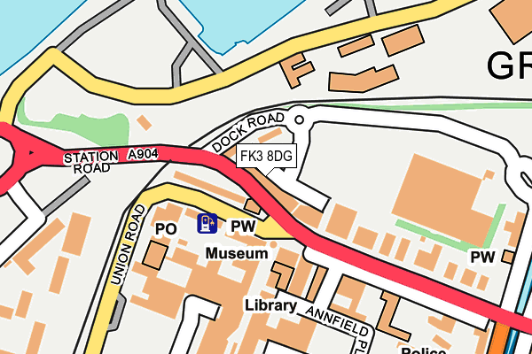 Map of HODGE CONSTRUCTION (UK) LIMITED at local scale