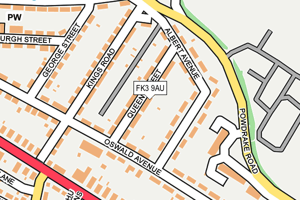 Map of SKINNER PLUMBING & HEATING LTD at local scale